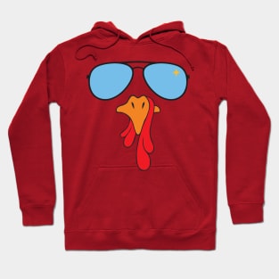 Hilarious Turkey Face, Perfect for Thanksgiving & Christmas Hoodie